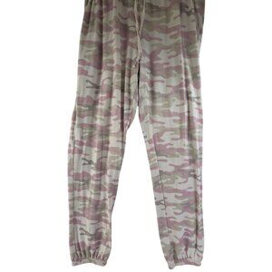 P.J. Salvage Women's Pajama Bottoms Camouflage Pick Cream Size XL